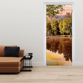 Fototapet pentru ușă - După râu (95x205cm)