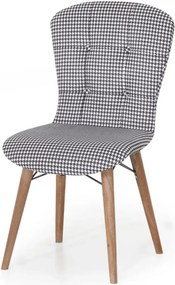 Scaun living tapitat mustar Beluga Homs