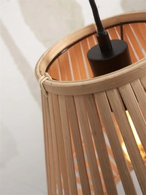 Lampadar eco din bambus Merapi S white/diamond 30, nat