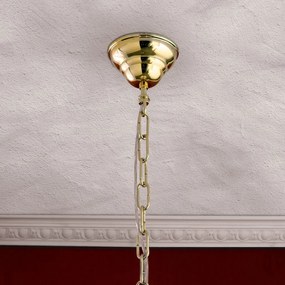 Lustra cristal Asfour, KRISTALL KLASSISCH auriu 40cm