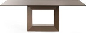 Masa dining de exterior / interior design ultra-modern premium 200x100cm VELA