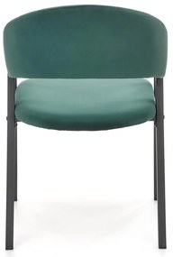 Scaun de bucaterie Zayne, verde/negru