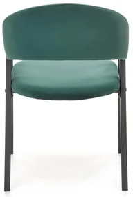 Scaun de bucaterie Zayne, verde/negru