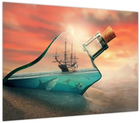 Tablou - Viața in sticla (70x50 cm)