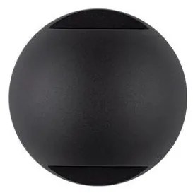 Aplica exterior cu iluminat sus si jos LED IP65 PASSO negru