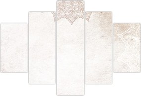 Tablou - Mandala pe zid (150x105 cm)