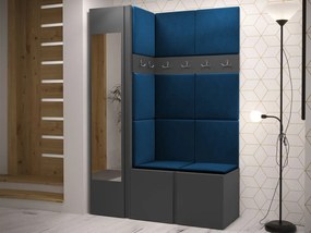 Mobilier hol Tovenaz X (grafit) (cu oglindă). 1104785
