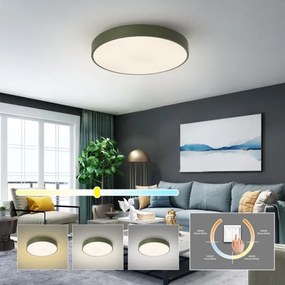 Brilagi - Plafonieră POOL LED/60W/230V 3000/4000/6000K 50 cm verde