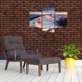 Tablou - Panoramă montană de iarnă II. (90x60 cm)