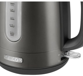 Fierbător de apă 1,7 l 2150W/230V antracit