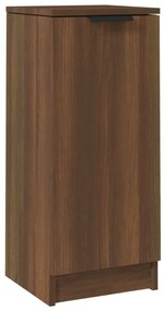 817010 vidaXL Servantă, stejar maro, 30x30x70 cm, lemn prelucrat