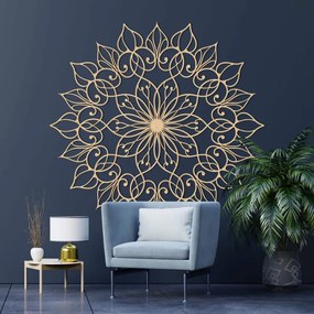 SENTOP | Decorațiune murală din lemn Mandala Lotus | QUASAR
