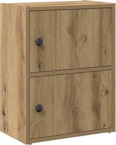 vidaXL Bibliotecă, stejar artizanal, 40x24x52 cm, lemn prelucrat