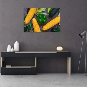 Tablou - legume (90x60 cm)