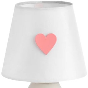 ONLI - Lampă pentru copii TITTA, 1xE14, 6W, 230V, 20 cm, albă