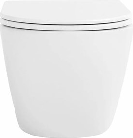 Vas WC suspendabil Rea Carlo Mini Tornado Rimless Flat Pro
