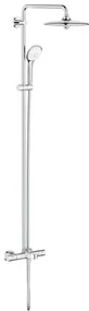 Coloana de dus cu baterie termostatata si pipa cada Grohe Euphoria New 260