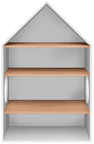 Biblioteca pentru copii Culoare Alb / Stejar, NOMI