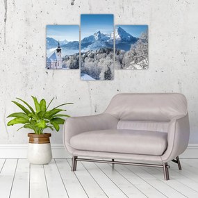 Tablou - O privire asupra peisajului de iarnă (90x60 cm)