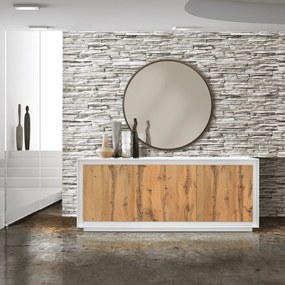 COMODA INDUSTRY - LEMN RUSTIC - 180 cm / 50 cm /h 80 cm