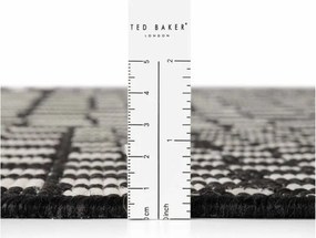 Covor pentru exterior și interior negru/crem 160x230 cm Haringey Barkham – Ted Baker