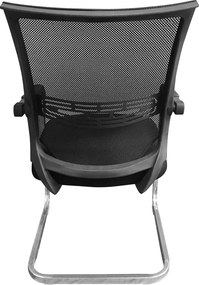 Scaun de conferinţe, negru, FAJE
