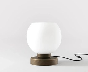 Veioza, Lampa de masa din alama Globe