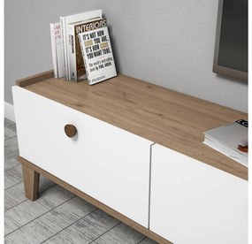 Mobilier living Summer (stejar + alb). 1088301