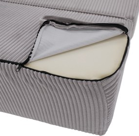 Saltea pliabilă/fotoliu extensibil, 2 in 1, gri, VEDIS