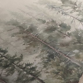 Tablou - Pădurea de pini I., aquarel (70x50 cm)