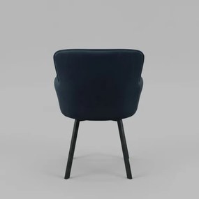 Scaun de sufragerie AMELIA negru