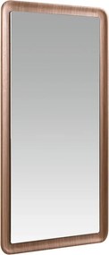Oglinda decorativa design LUX Rectangular Walnut