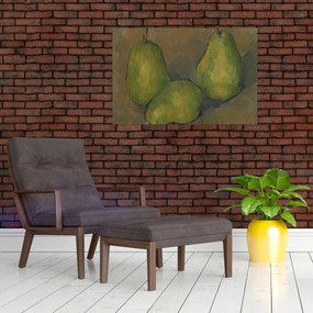 Tablou - Paul Cézanne, Three Pears, reproducere (90x60 cm)