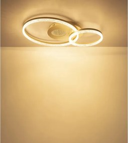 Globo 48480-30 - Plafonieră LED SANFORD LED/30W/230V 3000K 70x50 cm bej