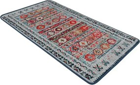 Covoras baie WEREF, 70x120 cm, forma dreptunghiulara, poliester, multi