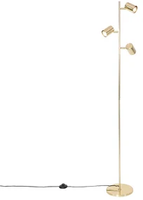 Lampă de podea modernă 3 lumini din alamă - Jeana