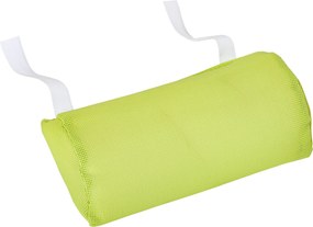 Outsunny Șezlong reclinabil pliabil cu pernă, spătar reglabil în 5 trepte, verde | Aosom Romania