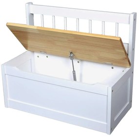 Bancă de copii albă – Deco Pleasure