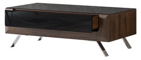 Măsuță cafea Kassie Typ 99 (negru lucios + nuc columbia). 1108367