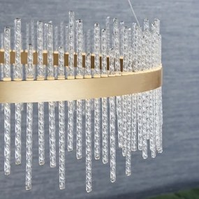 Lustră LED dimabilă pe cablu Endon 81908 ADRIEL LED/58W/230V 3000K auriu