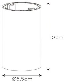 Spot LED dimabil Lucide 09915/06/36 DELTO 1xGU10/5W/230V gri