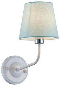 Lampă de perete YORK 1xE14/60W/230V albă/albastră