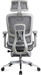 Scaun ergonomic SYYT 9520 gri, brațe 4D și șezut reglabil