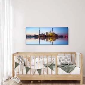 Tablou - Cerului dimineții deasupra Shanghaiului (120x50 cm)