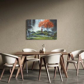 Tablou - Ilustrație a Grădinii de săbii (90x60 cm)
