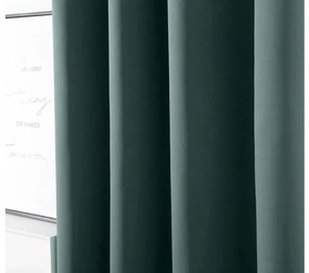 Draperie turcoaz OXFORD 140x250 cm Agatat: Inele metalice