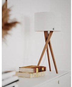 ByRydens 4002720-6002 - Lampă de masă VEGA 1xE27/8W/230V alb/stejar