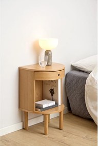 Noptieră în culoare naturală deschisă cu aspect de lemn de stejar Paron – Actona