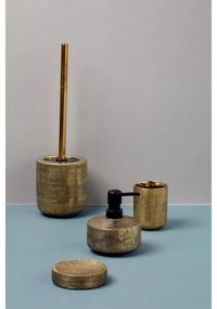 WENKO 24403100 - Perie WC RIVARA 11,5x40 cm aurie