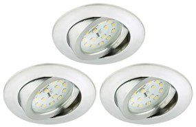 SET 3x corp de iluminat LED dimabil pentru baie Briloner 8317-039 LED/5,5W/230V IP23